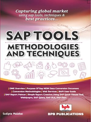 cover image of SAP Tools, Methodologies and Technique